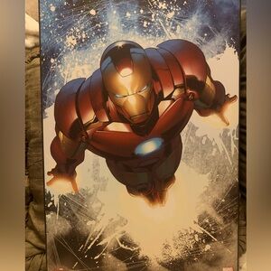 Iron man picture hanging